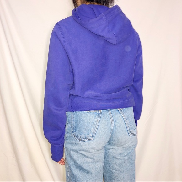 Champion Reverse Weave Purple Hoodie - Picture 3 of 5